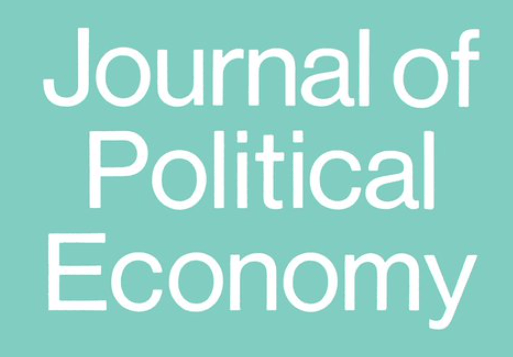 Journal of Political Economy Logo 2025