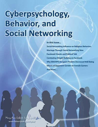 Cyberpsychology Behavior and Social Networking Logo 2022
