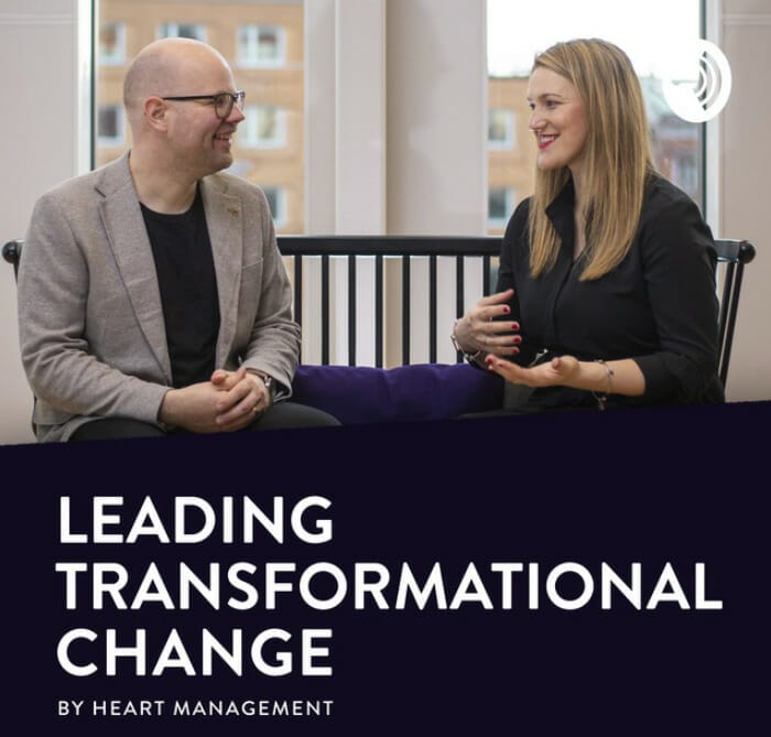Leading Transformational Change Podcast Logo 2022