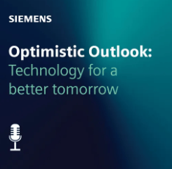 Siemens The Optimistic Outlook Logo