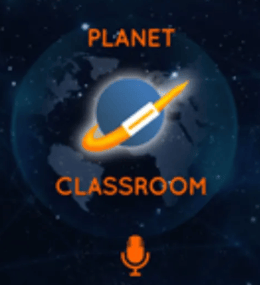 Planet Classroom Podcast Logo 2025