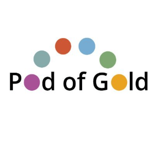 Pod of Gold podcast logo