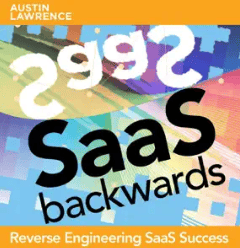 SaaS Backwards Podcast Logo 2024