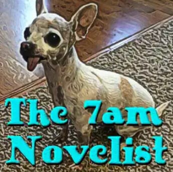 The 7am Novelist Podcast Logo