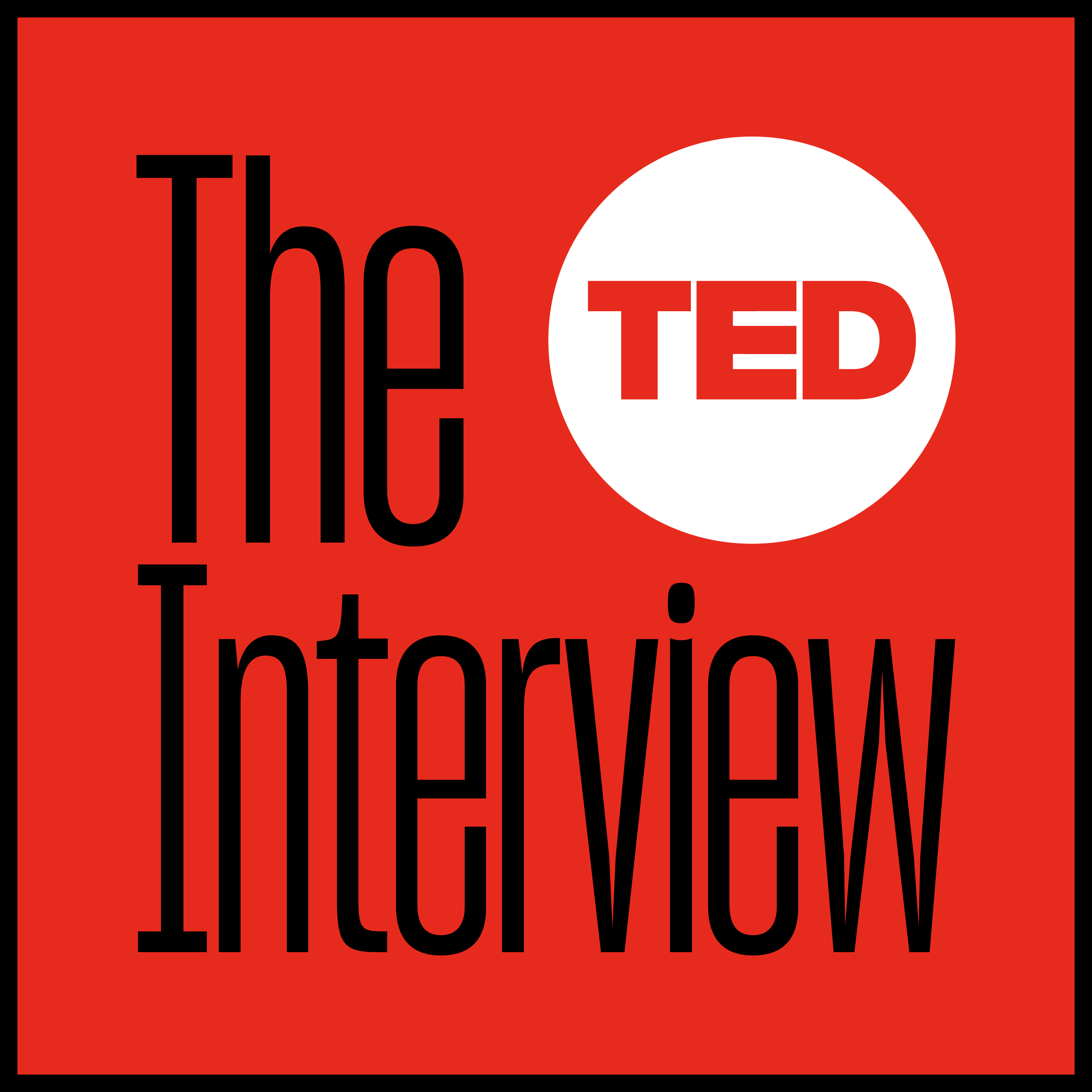 The TED Interview Podcast Logo