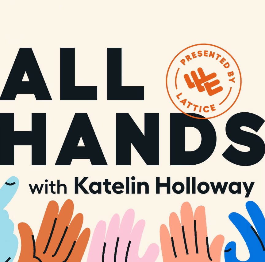 All Hands Podcast Logo 2023
