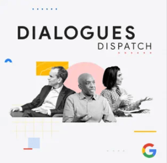 Dialogues Dispatch Podcast Logo 2024