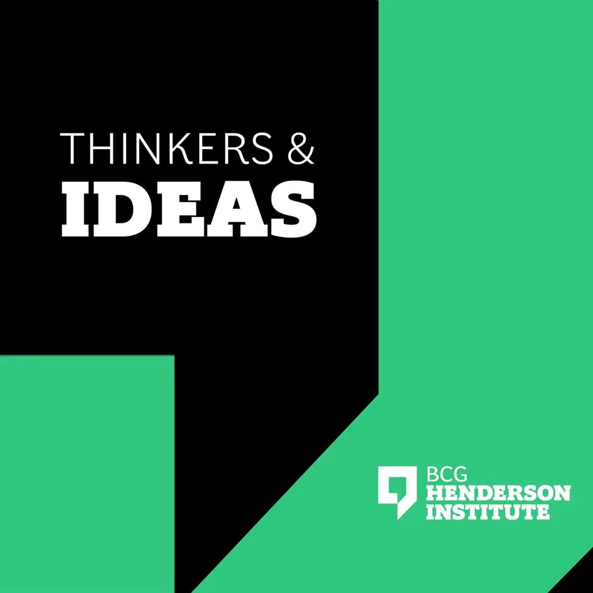 Thinkers and Ideas Podcast Cover