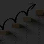 Increasing arrow signifying business growth.