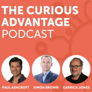The Curious Advantage Podcast Logo 2026