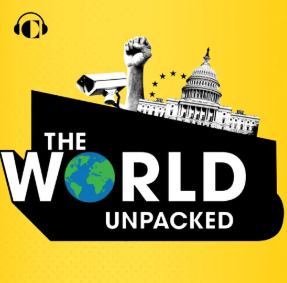 The World Unpacked Podcast Logo 2025