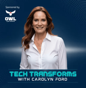 Tech Transforms Podcast Logo 2025