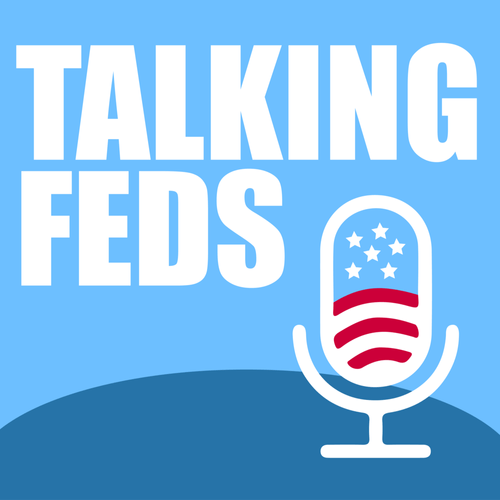 Talking Feds Podcast Logo 2025