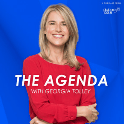 The Agenda Podcast Logo 2025